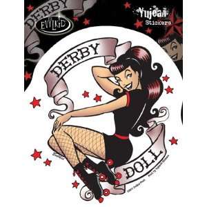    Evilkid Productions   Derby Doll   Sticker / Decal Automotive