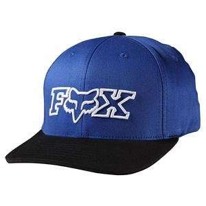    Fox Racing Two Bit Fitted Hat   XS/S/Royal Blue Automotive