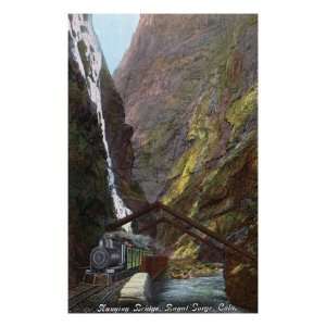 Royal Gorge, Colorado   View of the Hanging Bridge, c.1914 Travel 