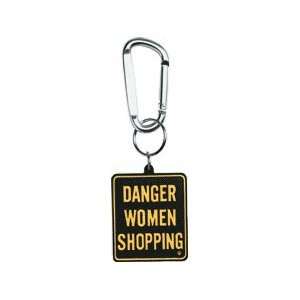  Danger Women Shopping Keychain Beauty
