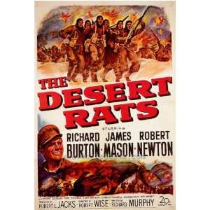  The Desert Rats Poster Movie 27x40: Home & Kitchen