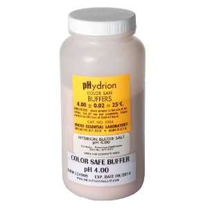 Hydrion Color Safe Buffer Pak for 20 Liters of Color Coded pH Buffer 