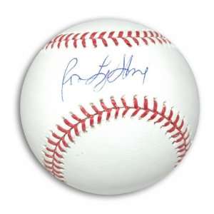  Ron LeFlore Autographed MLB Baseball