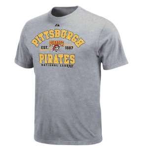  Pittsburgh Pirates Dial It Up Heather Grey Youth T Shirt 