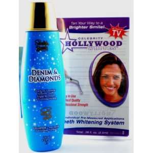 SPECIAL Denim and Diamonds Tanning Lotion plus Hollywood Whites Teeth 