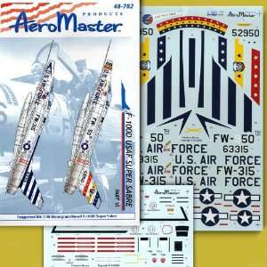  F 100 D USAF Super Sabre, Part 6 81, 492 TFS (1/48 decals 