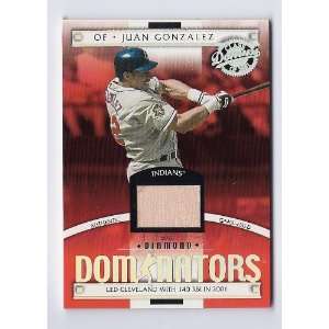   Diamond Dominators Game Used Bat #3 Juan Gonzalez Texas Rangers #ed