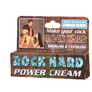 Rock Hard Power Cream .5oz, From PipeDream