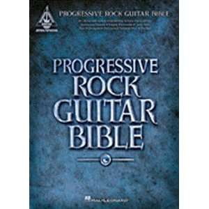  Artists: Progressive Rock Guitar Bible Sheet: Musical Instruments