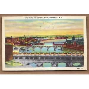    Postcard Genessee River Rochester New York 