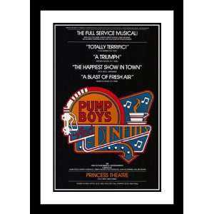Pump Boys and Dinettes 32x45 Framed and Double Matted Broadway Poster