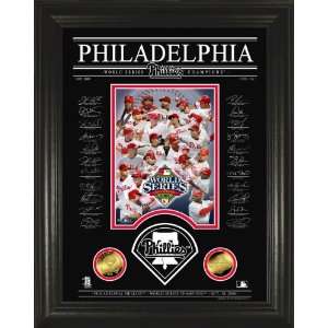  Philadelphia Phillies 2008 World Series Champions 24KT 