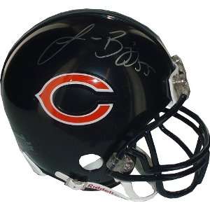  Lance Briggs Autographed Bears Mini Helmet: Sports 