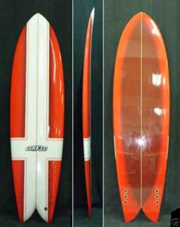 New 66 Qyality Fiberglass Retro Fish Swallow Surfboard  