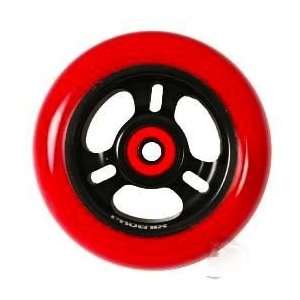  Phoenix 3 Spoke Wheel Red Black 110mm 
