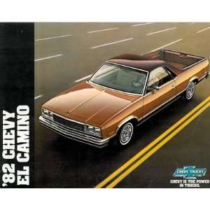   1982 Chevrolet Chevy El Camino Truck Sales Brochure 