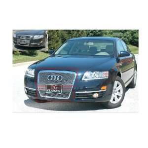  AUDI A6 2005 2008 HEAVY MESH CHROME MAIN GRILLE GRILL 