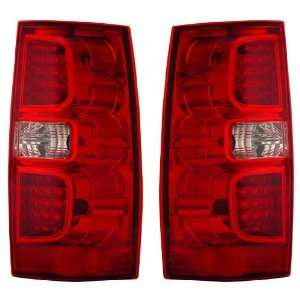  CHEVY TAHOE / SUBURBAN 07 UP TAIL LIGHT RED/CLEAR NEW 