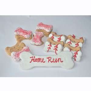   : Foppers 23 Piece Home Run Baseball Dog Treat Gift Set: Pet Supplies