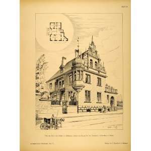  1890 Print House Heilbronn Germany Kayser & Grossheim 
