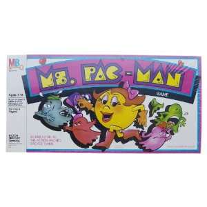  Ms. Pac Man Board Game 1982 Milton Bradley Co: Toys 