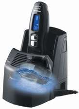 automatic self cleaning charging system cleans dries and charges the 
