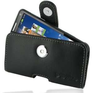  PDair P01 Black Leather Case for Motorola MOTO XT615 Electronics