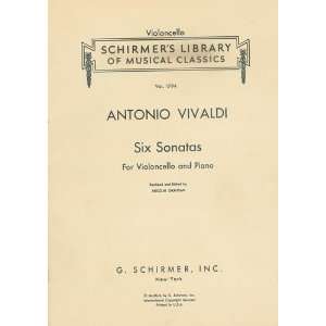   Vivaldi. Six Sonatas for Violoncello and Piano Antonio Vivaldi Books