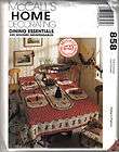 MCCALLS HOME DECORATING PATTERN 3559 DAY BED COVER  