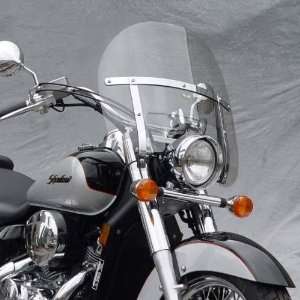   Heavy Duty Clear Windshield for Wide Frame Honda Cruisers: Automotive