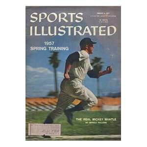    Mickey Mantle 1957 Sports Illustrated Magazine: Sports & Outdoors