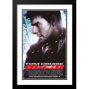 Mission Impossible III 32x45 Framed and Double Matted Movie Poster 