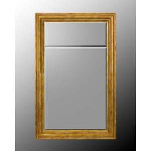  Wood Rectangle Frame With Small and Large Bevel Mirror 