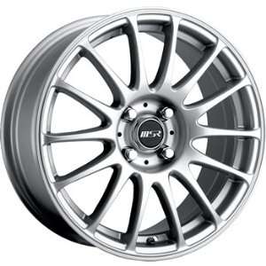 MSR 68 17x7 Silver Wheel / Rim 5x115 with a 35mm Offset and a 82.80 