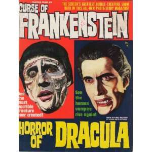   Cures of Frankenstein   Horror of Dracula   1964 James Warrren Books
