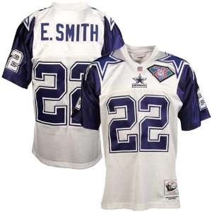  Mitchell & Ness Dallas Cowboys #22 Emmitt Smith White 