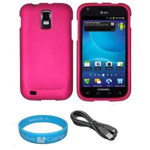  Hot Pink Durable 2 Piece Protective Crystal Hard Shield 