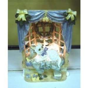  Handcrafted Polyresin Cat Night Light Case Pack 9   368798 