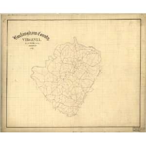   County, Virginia / by Jed. Hotchkiss, Top. Eng., Staunton, Va., 1867