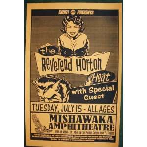  Reverand Horton Heat Colorado Concert Poster 2003