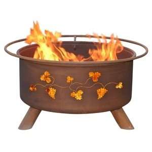  Patina Pits Grapevines Fire Pit: Patio, Lawn & Garden