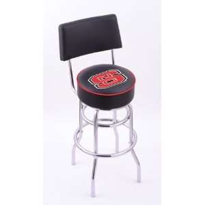  NCSU NC State Wolfpack Swivel Bar Stool With Back Sports 
