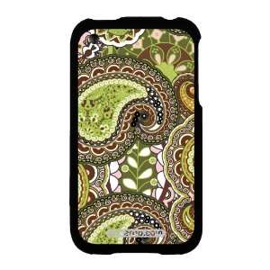  Paisley Green and Brown Design on AT&T iPhone 3G/3GS Case 