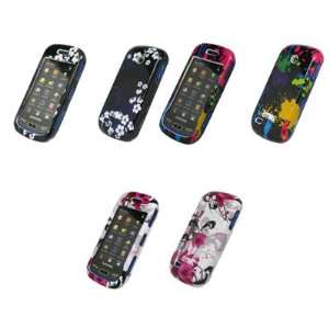   Midnight Flowers, Paint Splatter, Purple Flowers) for Samsung Eternity