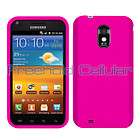 Hot Pink Silicone Case Cover Skin for Samsung Epic 4G Touch (Sprint 