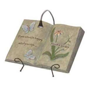  6 each Living Accents Garden Book With Light (7499A 