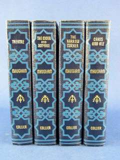   of 4 Collier Hardcover HC Books by W. Somerset Maugham  