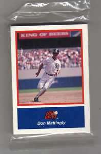 Don Mattingly 1991 Line Drive Impel 18 card set  