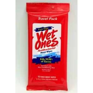  Wet Ones Antibacterial cleansing wipes Case Pack 24 Arts 