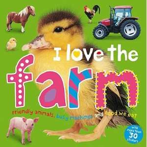 Love the Farm [With More Than 30 Stickers]   [STICKER BK I LOVE 